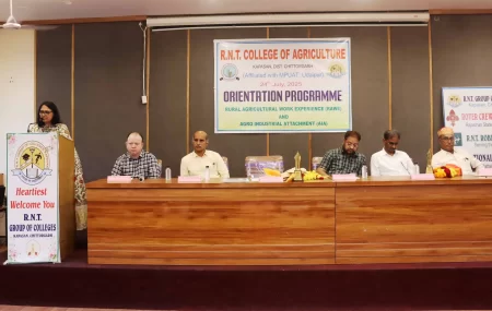 कृषि छात्रों का ओरिएंटेशन कार्यक्रम एवं चयन