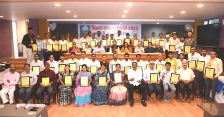 दीक्षा क्रियेशन्स सोसायटी ने किया शिक्षाविदों का सम्मान