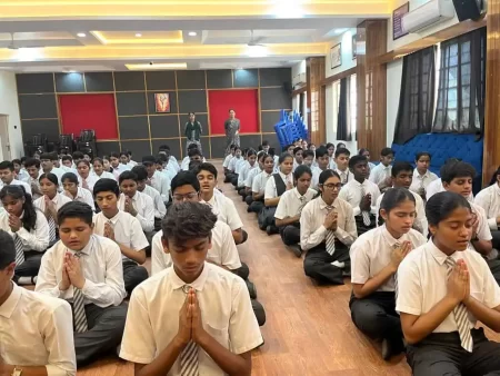 स्थानीय दीक्षा इंटरनेशनल स्कूल में गांधी एवं शास्त्री जयंती हर्षोल्लास से मनाई गई